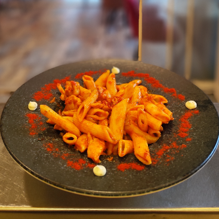 Acı Soslu Tavuklu Penne 🌶️